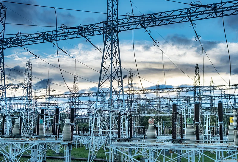 Vlastnosti pružinovej podpory elektrárne.